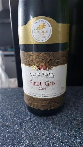 Alsace Ikke specificeret Grand Cru Cave Orschwiller-Kintzheim 2015