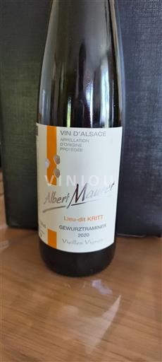 Alsace Grand Cru Albert Maurer Lieu-dit KRITT 2020
