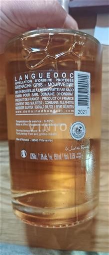 Languedoc Domaine Hondrat 2021