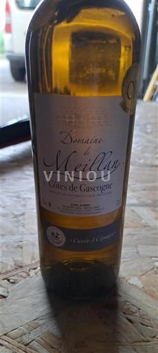 South West Côtes de Gascogne Domaine Meillan 3 Cépages 2019