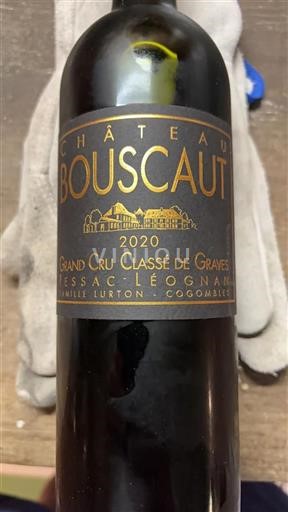 Burdeos Pessac-Léognan Grand Cru Bouscaut 2020