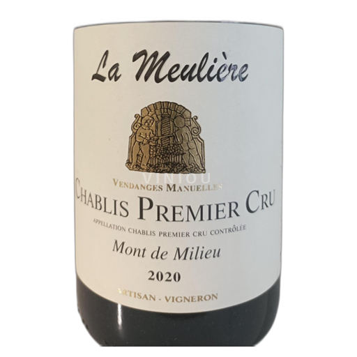Borgogna Chablis Premier Cru La Meulière Mont de Milieu 2020