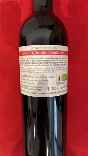 Languedoc og Roussillon Pays d'Oc Les Cuvées Originales Rouge Douce 2019