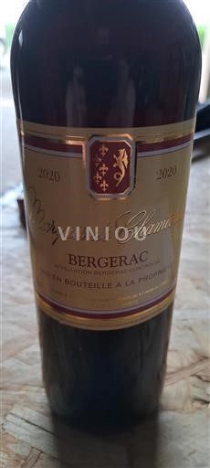 Zuidwest-Frankrijk Bergerac Marquis de Chamterac 2020
