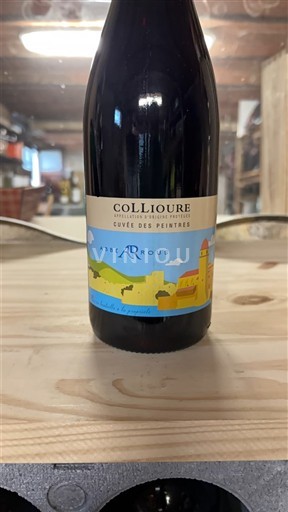 Verërat Rouge sec Cuvée des Peintres Abbé Rous 2022 Francë Ruzijon Kolljuri AOC