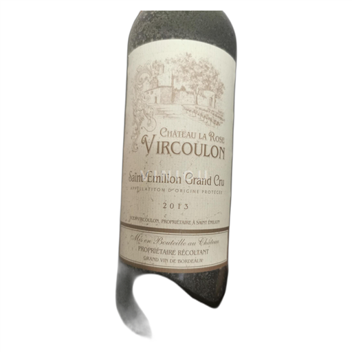 Bordéus Saint-Émilion Grand Cru Château La Rose Vircoulon 2013