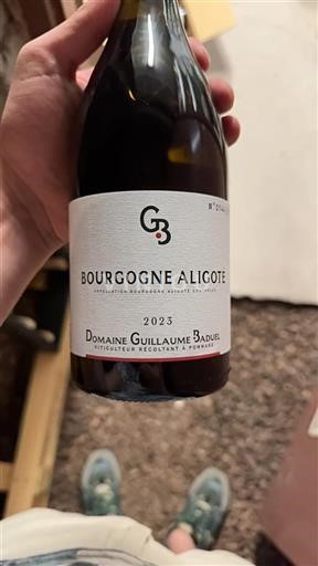 Borgoña Borgoña-Aligoté Domaine Guillaume Baduel 2023