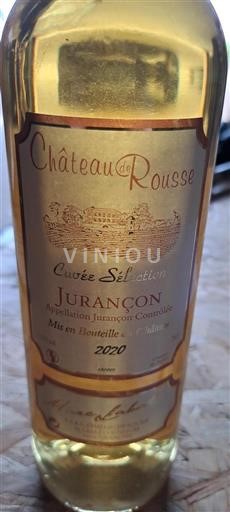 Sud-Ovest Jurançon Château Rousse Sélection 2020