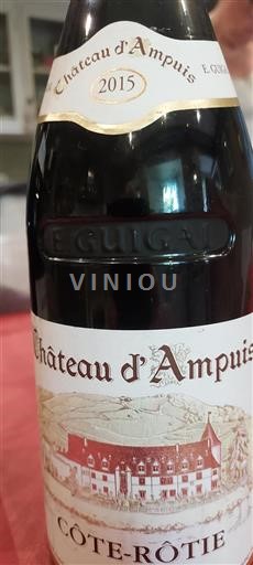 Údolí Rhôny Côte-rôtie Château Ampuis 2015