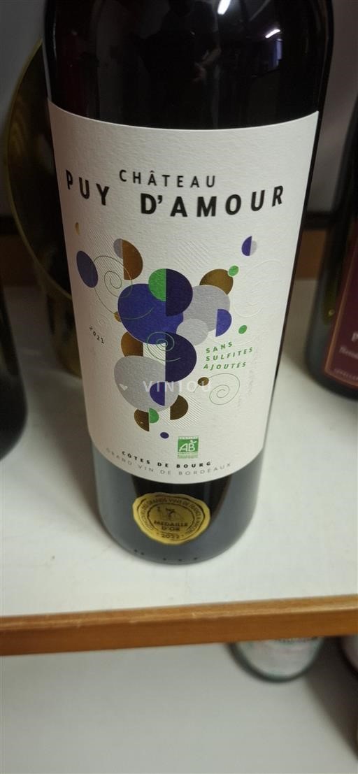 Bordeaux Côtes-de-bourg Château Puy Amour 2021