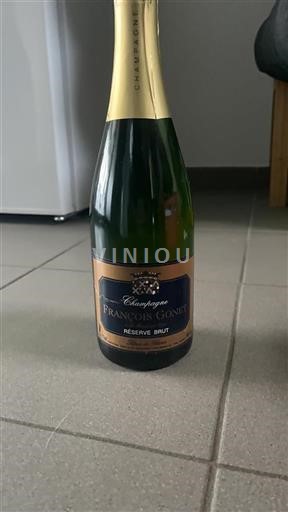 Champaña Champán François Gonet Réserve Brut Sin añada