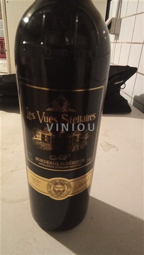 Bordeaux Bordeaux Supérieur Les Vues Stellaires 2016