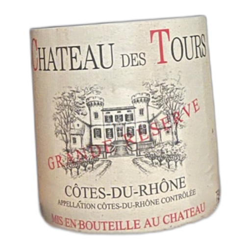 Rhônedalen Côtes du Rhône Domaine Des Tours Côtes-du-Rhône Réserve 2016