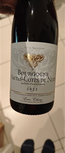 Borgoña Hautes Côtes de Nuits Louis Chavy 2023