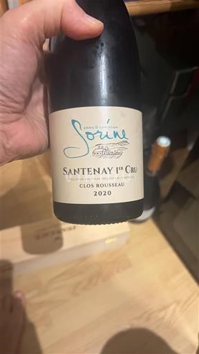 Borgonha Não especificado Premier Cru Emma & Christian Sorine Clos Rousseau 2020