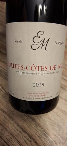Burgundsko Hautes Côtes de Nuits Eddy Morey 2019