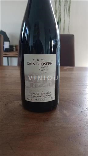 Vallée du Rhône Saint-Joseph Gérard Boucher 2021