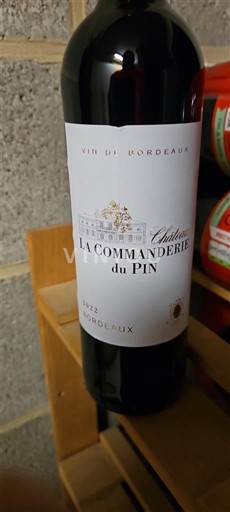 Bordeaux Château La Commanderie du Pin 2022