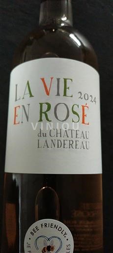 Burdeos Bordeaux rosado Château Landereau La Vie en Rosé 2024