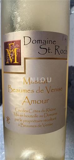 Rhônetal Muskat von Beaumes-de-Venise Domaine St. Roch Amour 2021