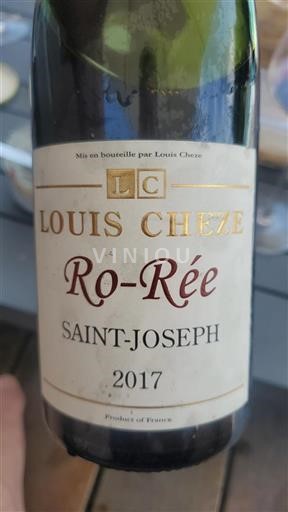 Rhônen laakso Saint-Joseph Louis Cheze Ro-Rée 2017