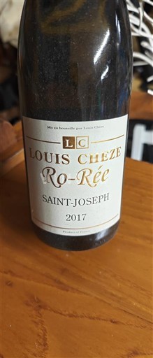 Rhône Valley Saint-Joseph Louis Cheze Ro-Rée 2017