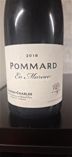 Burgundi Pommard Buisson-Charles En Mareau 2018