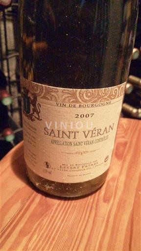 Borgogna Saint-Véran Levert Frères 2007