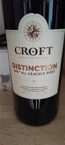 Portugal Oporto Croft Distinction Special Reserve Port Sin añada