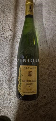 Alsacia Grand Cru Joseph Moellinger & Fils Sélection 2012