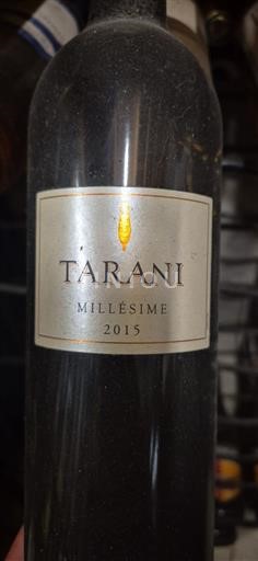 Sudoeste Comté tolosano Tarani Millésime 2015