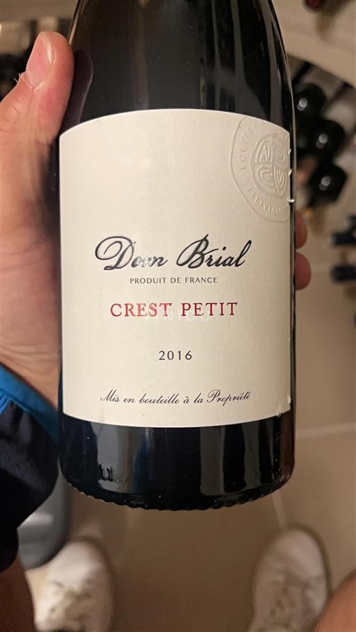 Rosellón Côtes del Roussillon Villages Dom Brial Crest Petit 2016