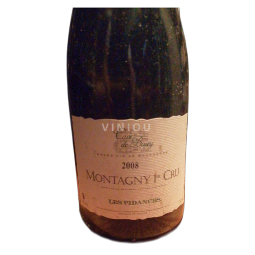 Borgoña No especificado Premier Cru Cave de Bissey Les Pidances 2008