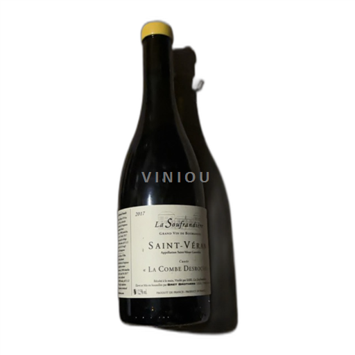 Bourgogne Saint-Véran La Soufrandière La combe desroches 2017