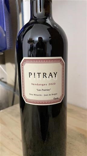 Bordeaux Castillon-côtes-de-bordeaux Pitray Les Prairies 2020