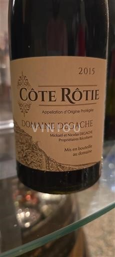 Rhône Valley Côte-Rôtie Domaine Degache 2015