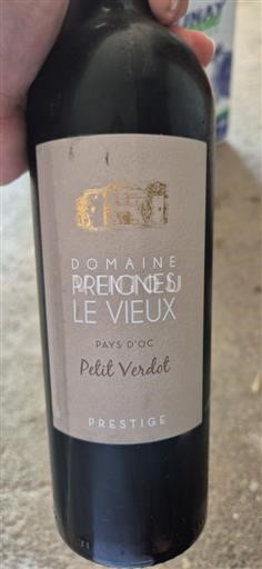 Languedoc-Roussillon Pays d'Oc Domaine Preignes Le Vieux Prestige 2020