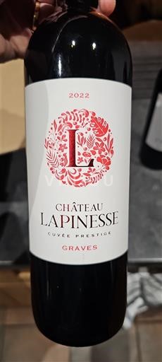 Bordeaux Graves Château Lapinesse Prestige 2022