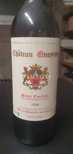 Bordeaux Saint-Émilion Château Queyron 1996