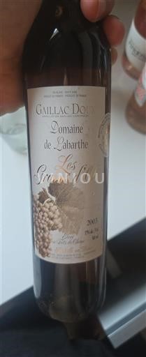Languedoc-Roussillon Côtes de Thongue Domaine Labarthète Les Grands d'Oc 2003
