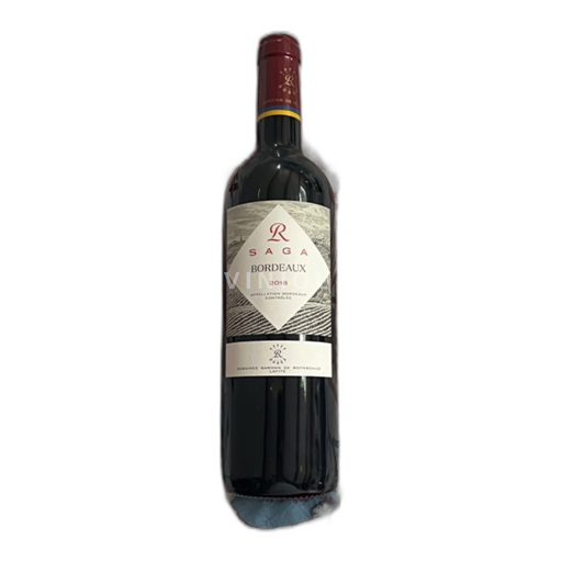 Vin Rouge sec Saga Domaine S Barons de Rothschild (Lafite) 2018 France Bordeaux AOC
