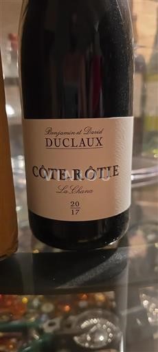 Rhône Valley Côte-Rôtie Duclaux La Chana 2017