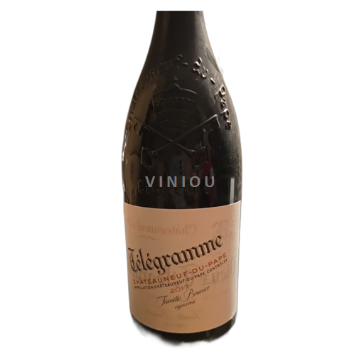Vallée du Rhône Châteauneuf-du-pape Famille Brunier Télégramme 2017