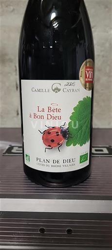 Valle del Rodano Non specificato Camille Cayran La Bête à Bon Dieu 2022