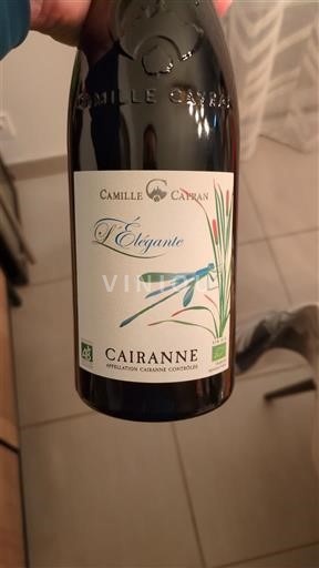 Rhônedalen Cairanne Camille Cayran L'Élégante 2023