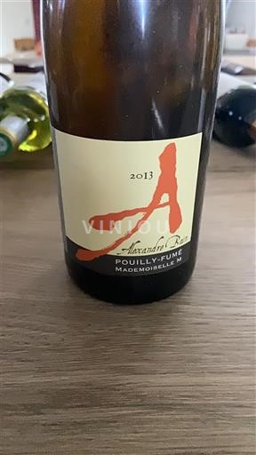 Valle della Loira Pouilly-fumé Alexandre Bain Mademoiselle M 2013