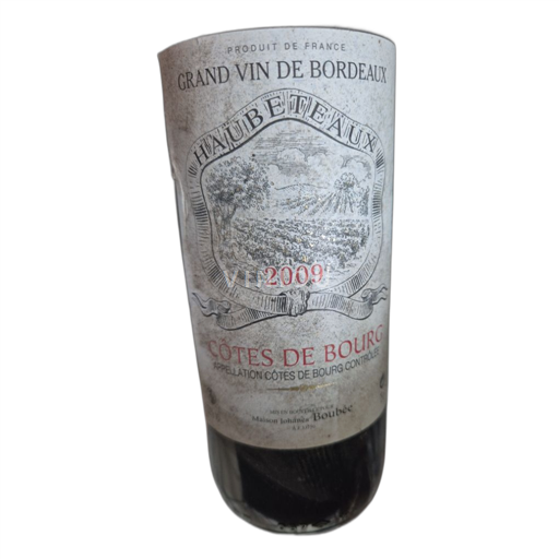 Burdeos Côtes-de-bourg Haut Beau 2009