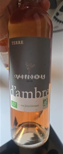 Jihozápad Comté tolosan Ambre 2019