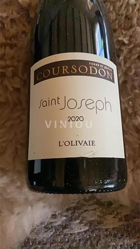 Vale do Ródano Saint-Joseph Coursodon L'Olivaie 2020
