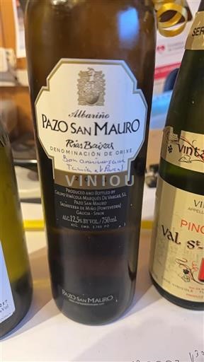 Galicië Rías Baixas Pazo San Mauro 2014